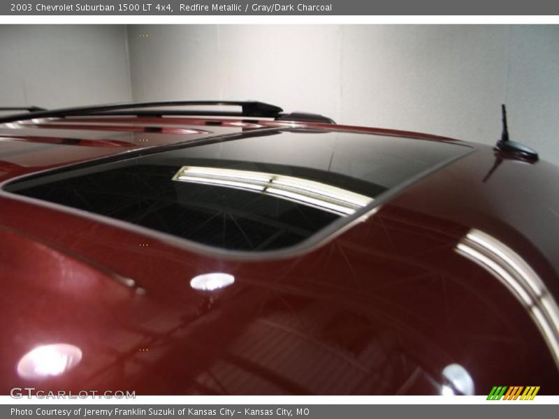 Redfire Metallic / Gray/Dark Charcoal 2003 Chevrolet Suburban 1500 LT 4x4