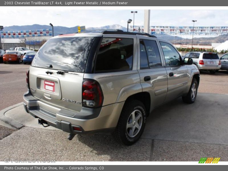 Light Pewter Metallic / Medium Pewter 2003 Chevrolet TrailBlazer LT 4x4