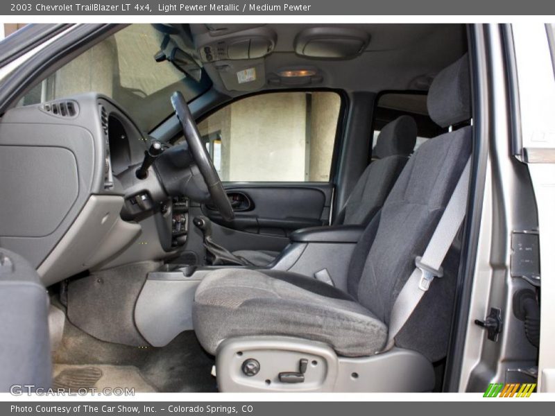 Light Pewter Metallic / Medium Pewter 2003 Chevrolet TrailBlazer LT 4x4