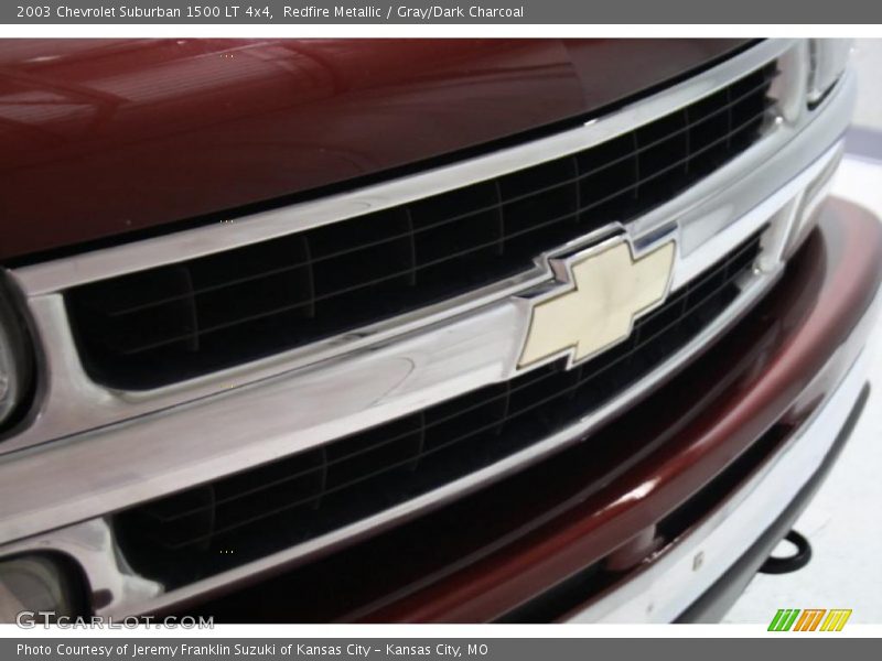 Redfire Metallic / Gray/Dark Charcoal 2003 Chevrolet Suburban 1500 LT 4x4