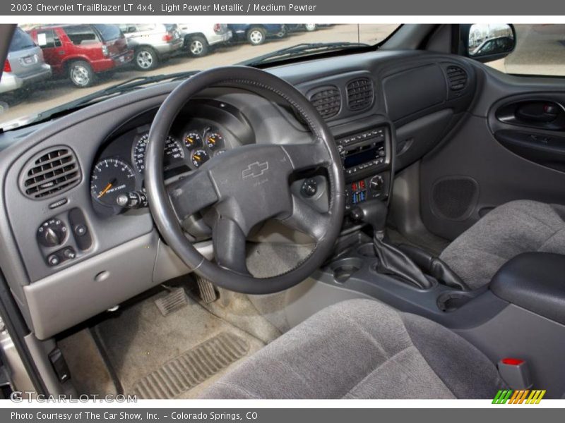 Light Pewter Metallic / Medium Pewter 2003 Chevrolet TrailBlazer LT 4x4