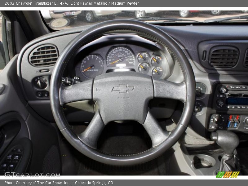Light Pewter Metallic / Medium Pewter 2003 Chevrolet TrailBlazer LT 4x4
