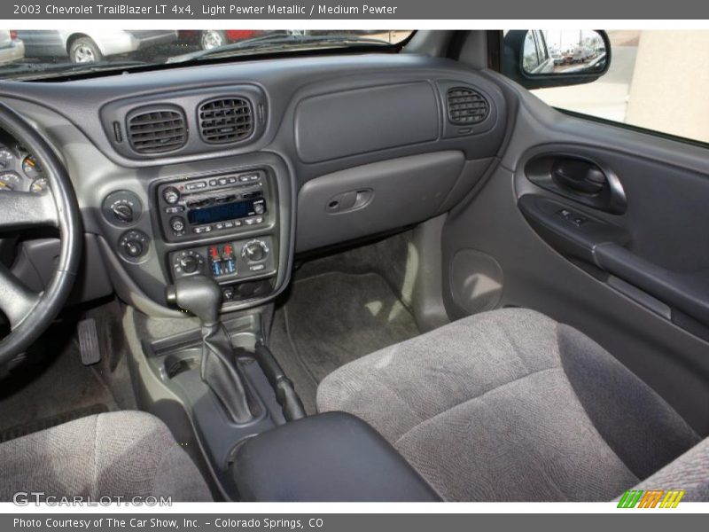 Light Pewter Metallic / Medium Pewter 2003 Chevrolet TrailBlazer LT 4x4