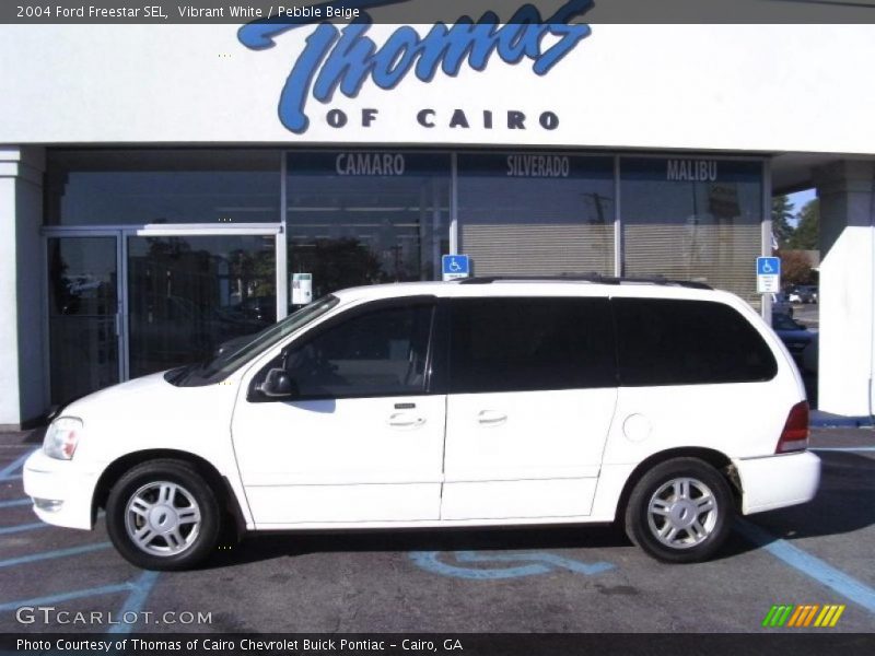 Vibrant White / Pebble Beige 2004 Ford Freestar SEL