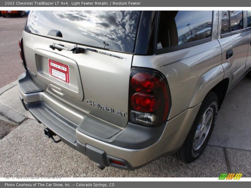 Light Pewter Metallic / Medium Pewter 2003 Chevrolet TrailBlazer LT 4x4
