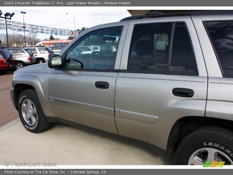 Light Pewter Metallic / Medium Pewter 2003 Chevrolet TrailBlazer LT 4x4