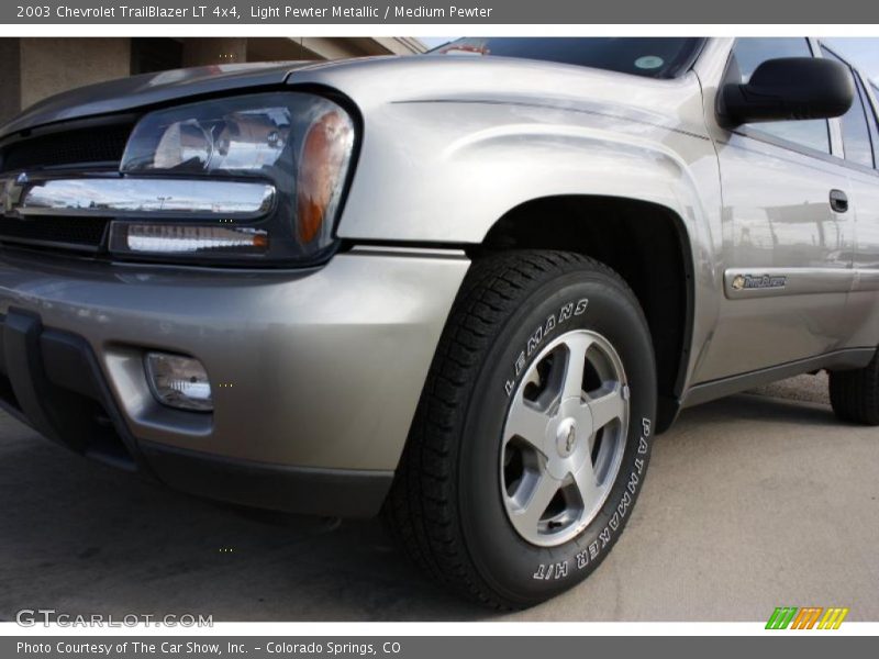 Light Pewter Metallic / Medium Pewter 2003 Chevrolet TrailBlazer LT 4x4