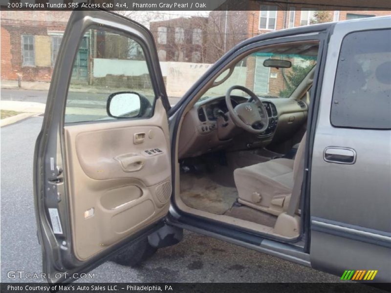 Phantom Gray Pearl / Oak 2003 Toyota Tundra SR5 Access Cab 4x4