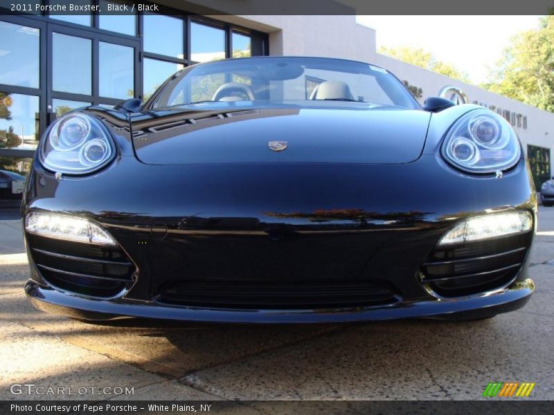 Black / Black 2011 Porsche Boxster