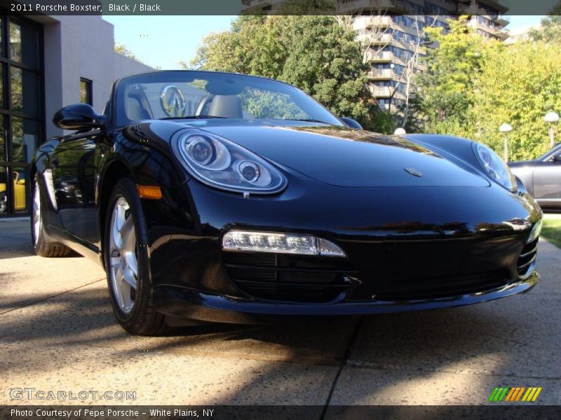 Black / Black 2011 Porsche Boxster