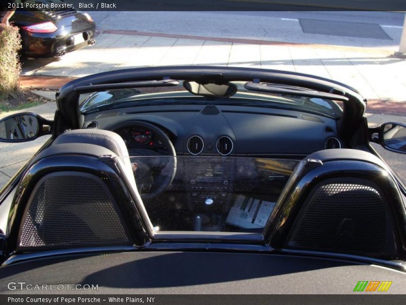 Black / Black 2011 Porsche Boxster