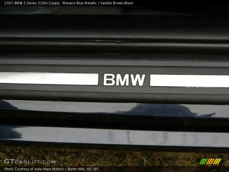 Monaco Blue Metallic / Saddle Brown/Black 2007 BMW 3 Series 328xi Coupe