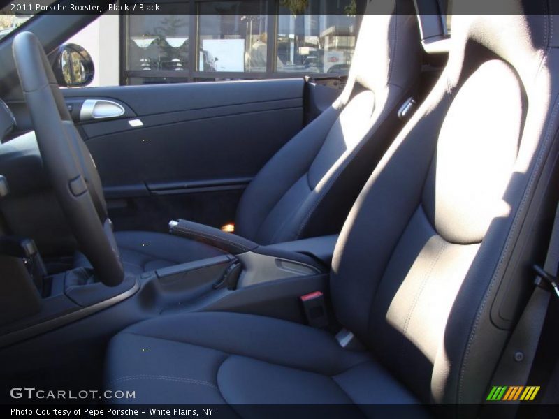 Black / Black 2011 Porsche Boxster