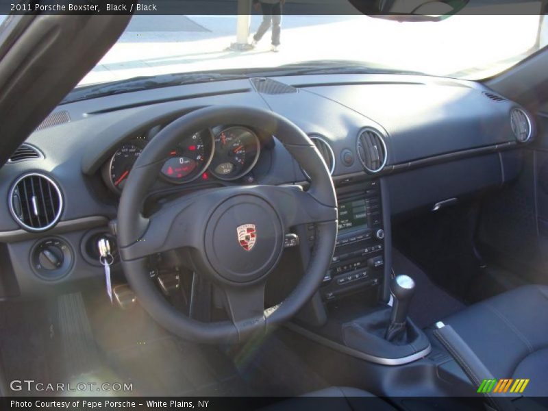 Black / Black 2011 Porsche Boxster