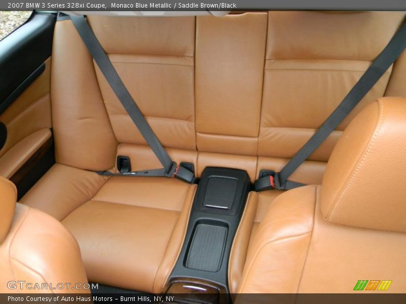 Monaco Blue Metallic / Saddle Brown/Black 2007 BMW 3 Series 328xi Coupe