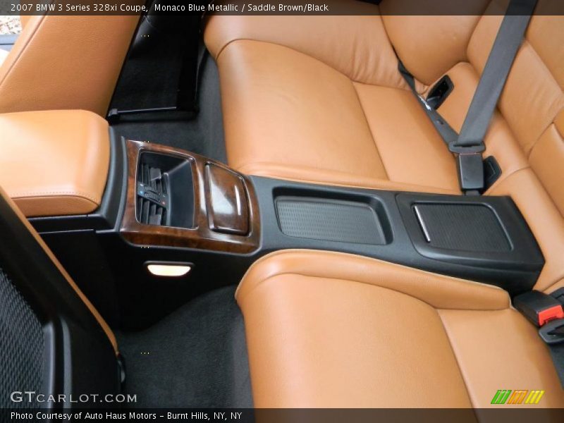 Monaco Blue Metallic / Saddle Brown/Black 2007 BMW 3 Series 328xi Coupe