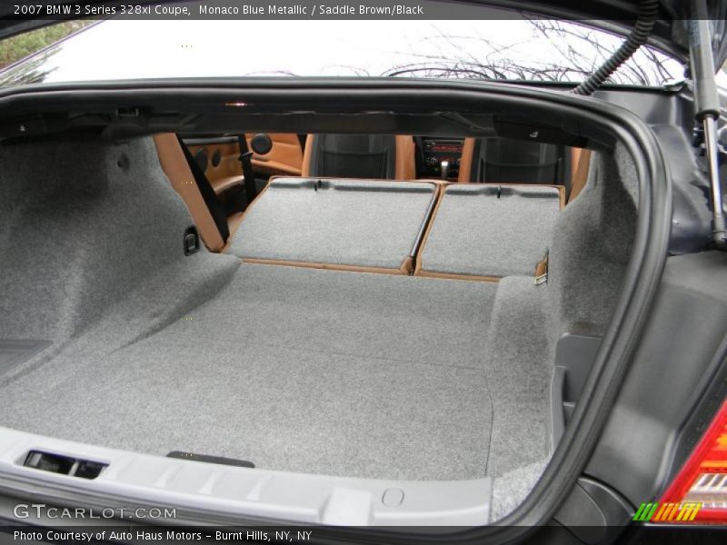 Monaco Blue Metallic / Saddle Brown/Black 2007 BMW 3 Series 328xi Coupe