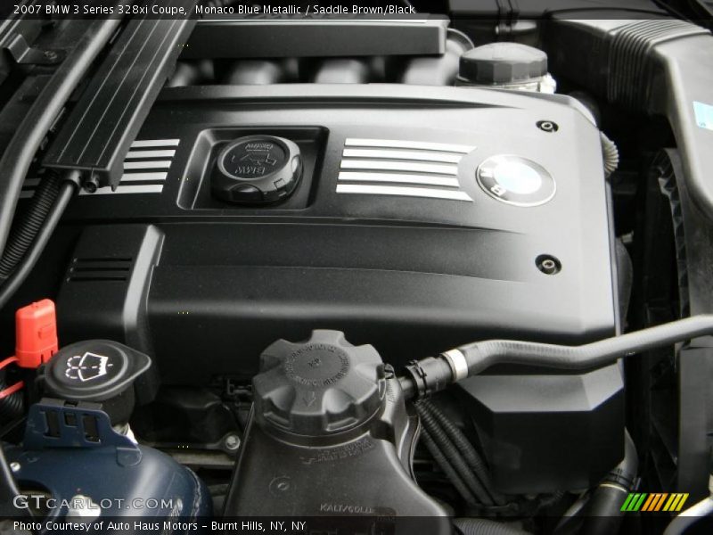 Monaco Blue Metallic / Saddle Brown/Black 2007 BMW 3 Series 328xi Coupe
