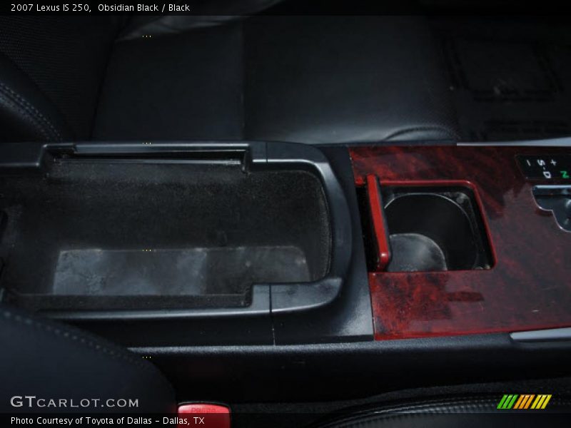 Obsidian Black / Black 2007 Lexus IS 250