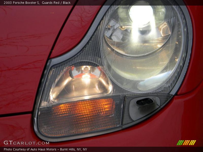 Guards Red / Black 2003 Porsche Boxster S