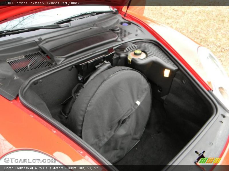 Guards Red / Black 2003 Porsche Boxster S