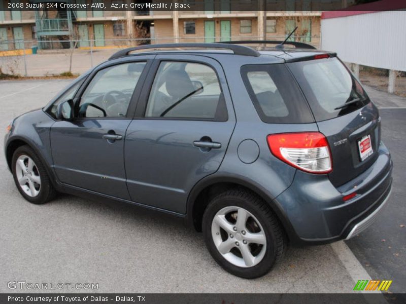 Azure Grey Metallic / Black 2008 Suzuki SX4 Crossover AWD