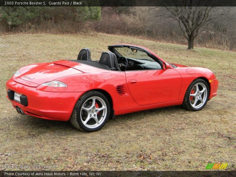  2003 Boxster S Guards Red