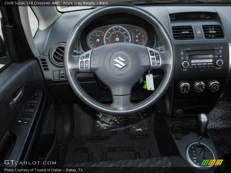 Azure Grey Metallic / Black 2008 Suzuki SX4 Crossover AWD