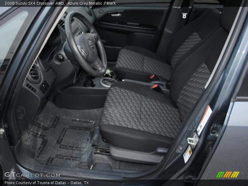 Azure Grey Metallic / Black 2008 Suzuki SX4 Crossover AWD