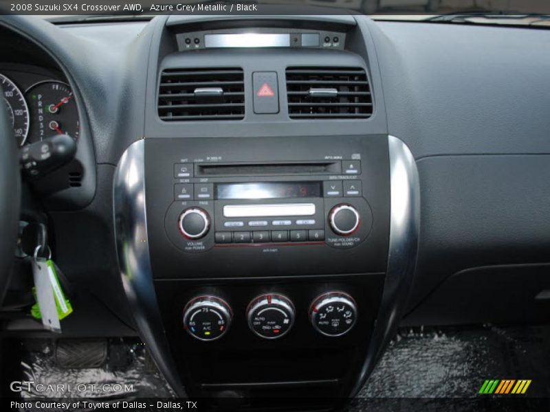 Azure Grey Metallic / Black 2008 Suzuki SX4 Crossover AWD