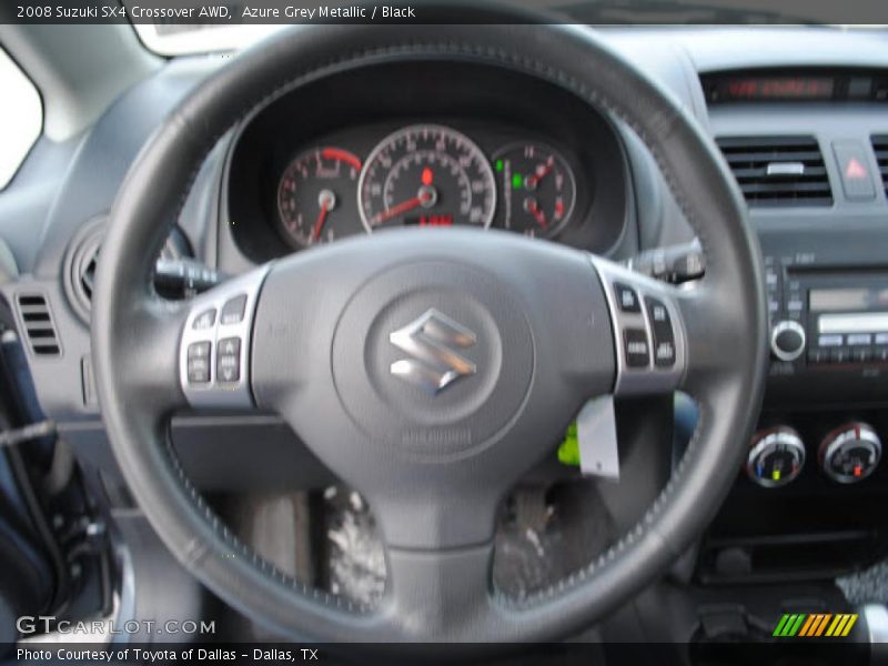 Azure Grey Metallic / Black 2008 Suzuki SX4 Crossover AWD