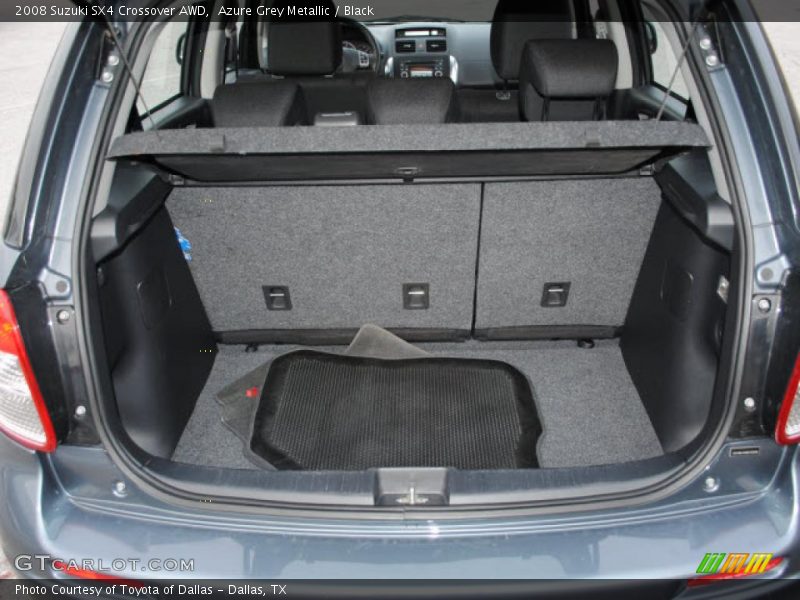 Azure Grey Metallic / Black 2008 Suzuki SX4 Crossover AWD