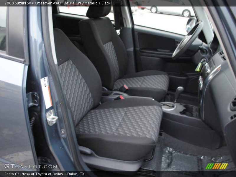 Azure Grey Metallic / Black 2008 Suzuki SX4 Crossover AWD