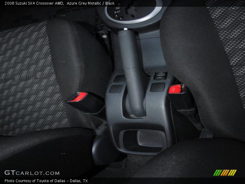 Azure Grey Metallic / Black 2008 Suzuki SX4 Crossover AWD