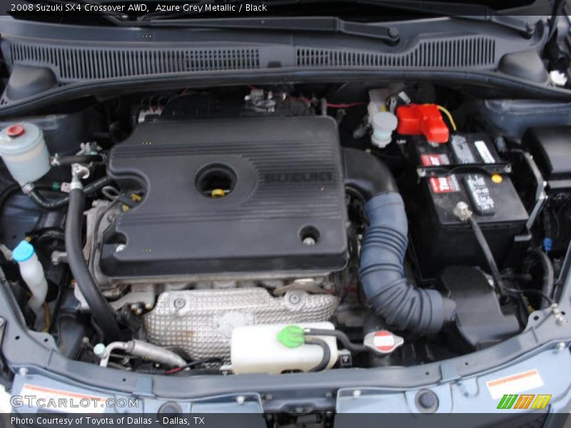 Azure Grey Metallic / Black 2008 Suzuki SX4 Crossover AWD