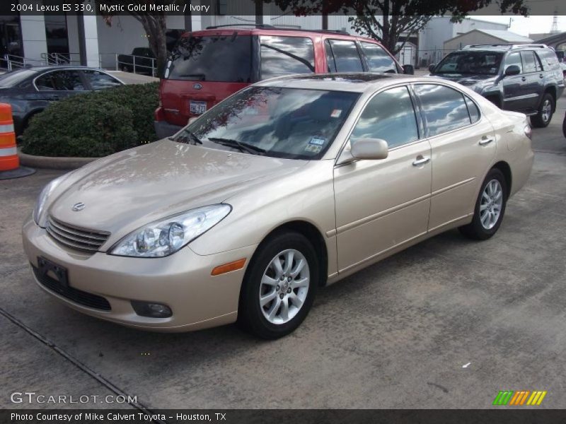 Mystic Gold Metallic / Ivory 2004 Lexus ES 330