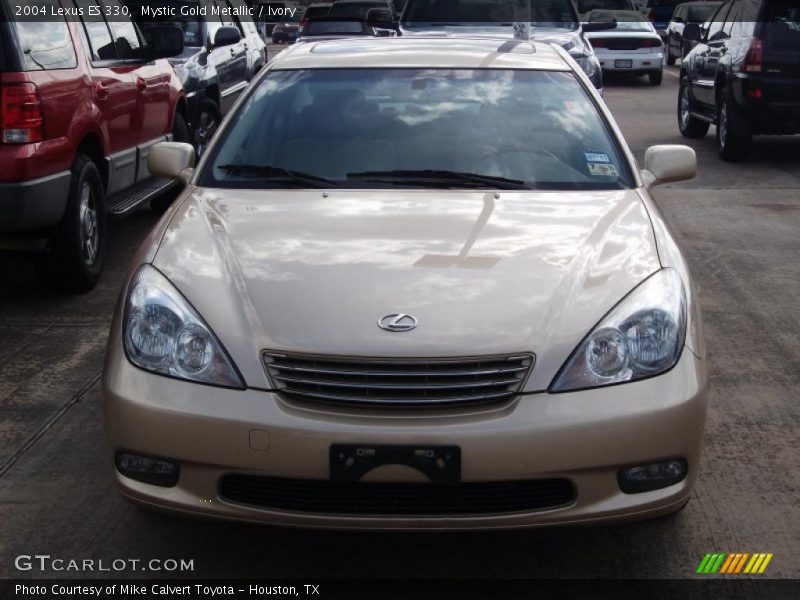 Mystic Gold Metallic / Ivory 2004 Lexus ES 330