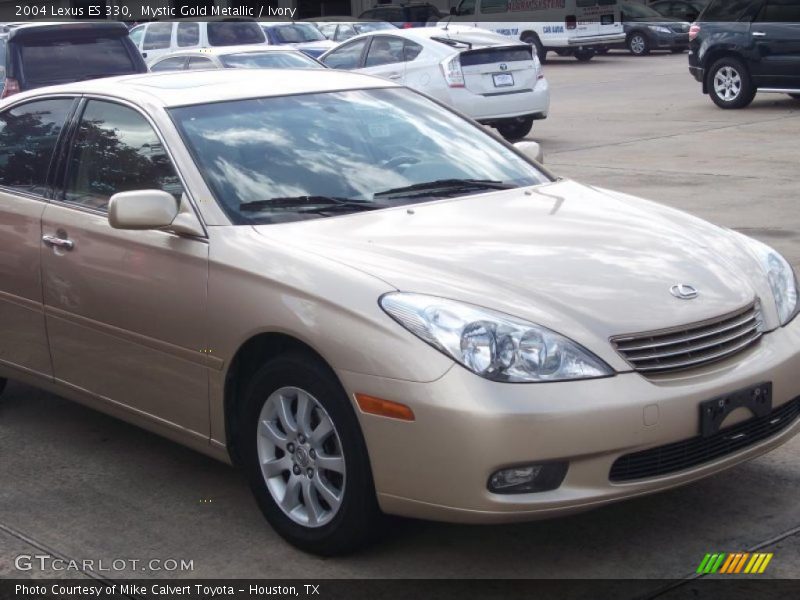 Mystic Gold Metallic / Ivory 2004 Lexus ES 330