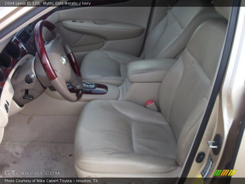 Mystic Gold Metallic / Ivory 2004 Lexus ES 330