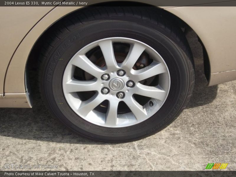 Mystic Gold Metallic / Ivory 2004 Lexus ES 330