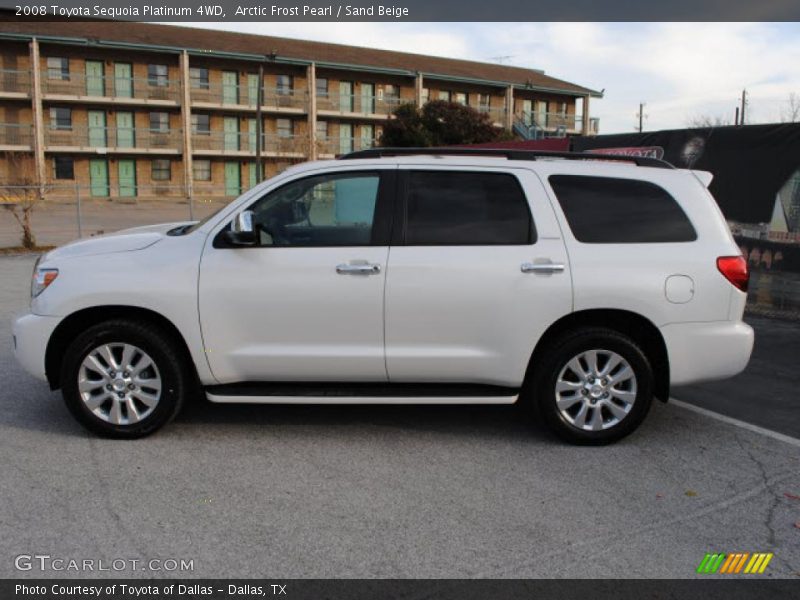  2008 Sequoia Platinum 4WD Arctic Frost Pearl