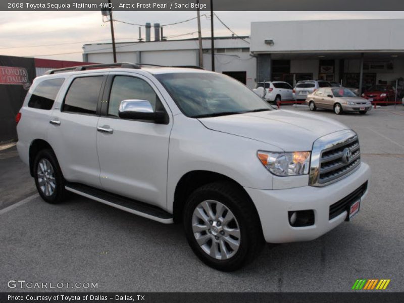 Front 3/4 View of 2008 Sequoia Platinum 4WD