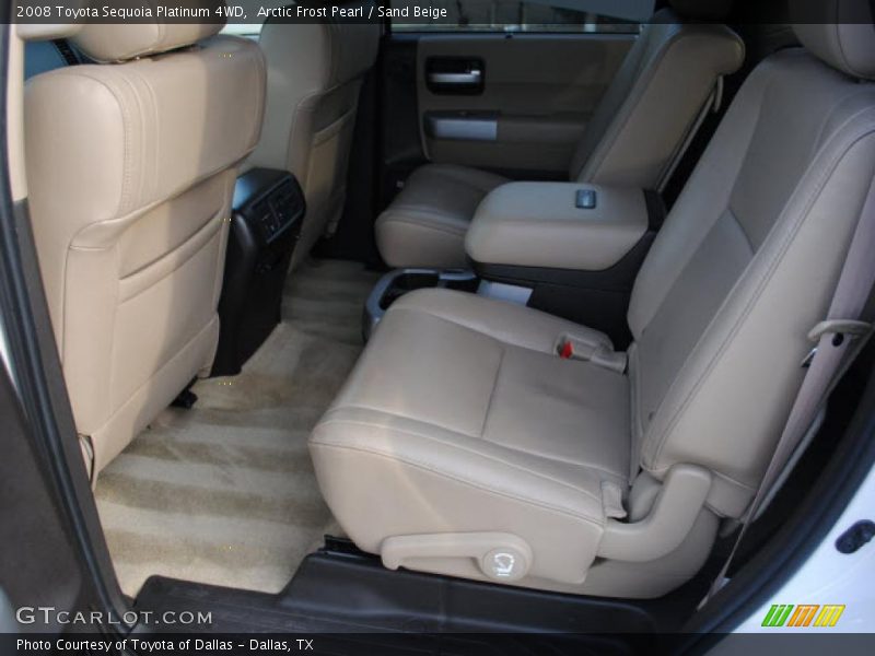  2008 Sequoia Platinum 4WD Sand Beige Interior