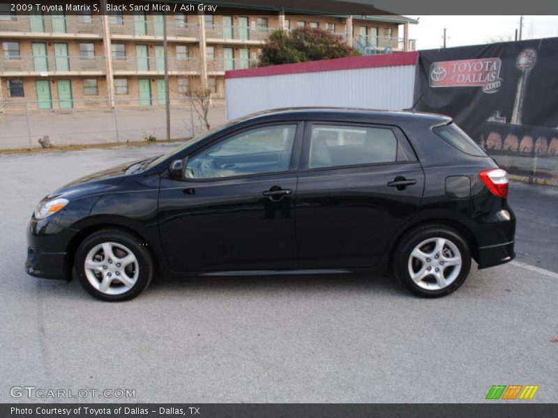 Black Sand Mica / Ash Gray 2009 Toyota Matrix S