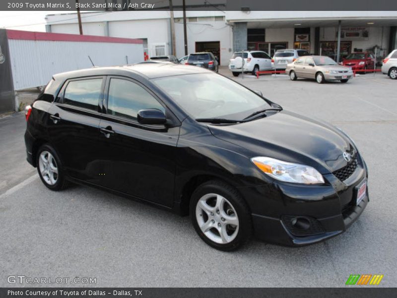 Black Sand Mica / Ash Gray 2009 Toyota Matrix S