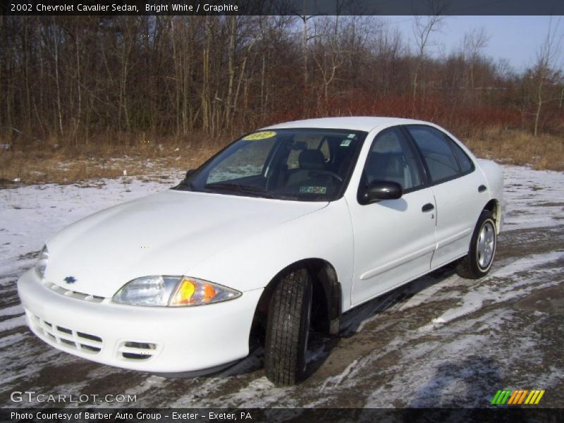 Front 3/4 View of 2002 Cavalier Sedan