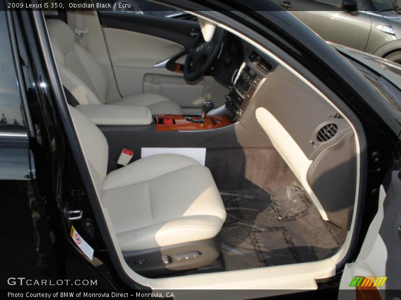  2009 IS 350 Ecru Interior