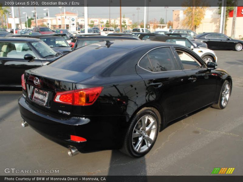  2009 IS 350 Obsidian Black