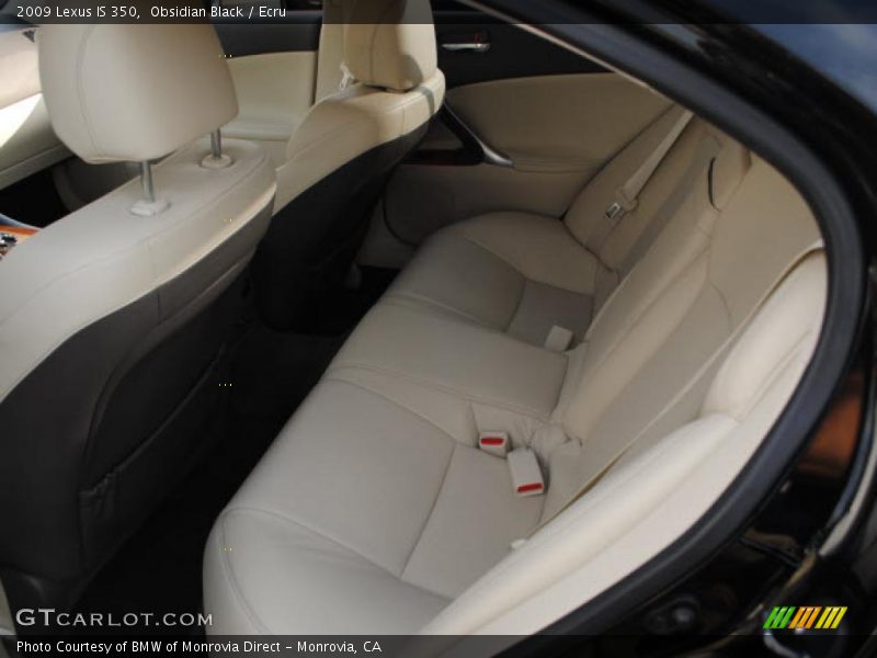  2009 IS 350 Ecru Interior