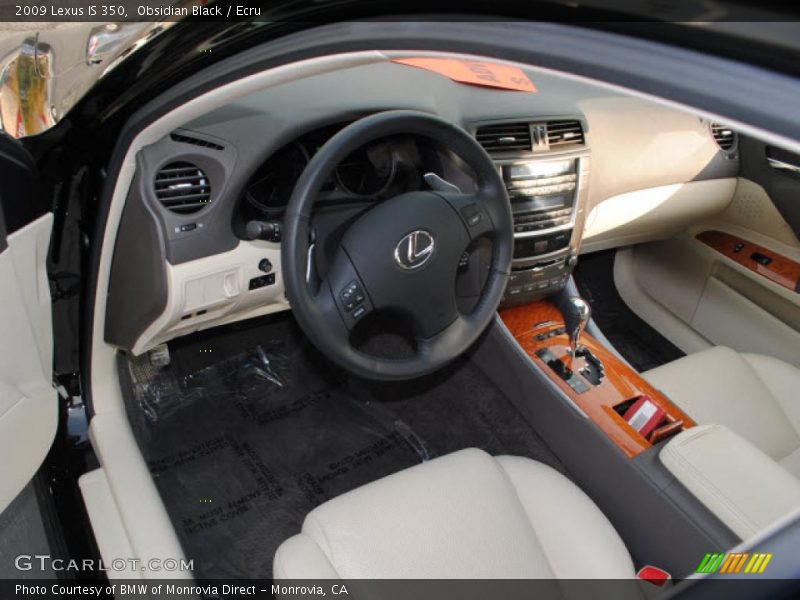 Ecru Interior - 2009 IS 350 